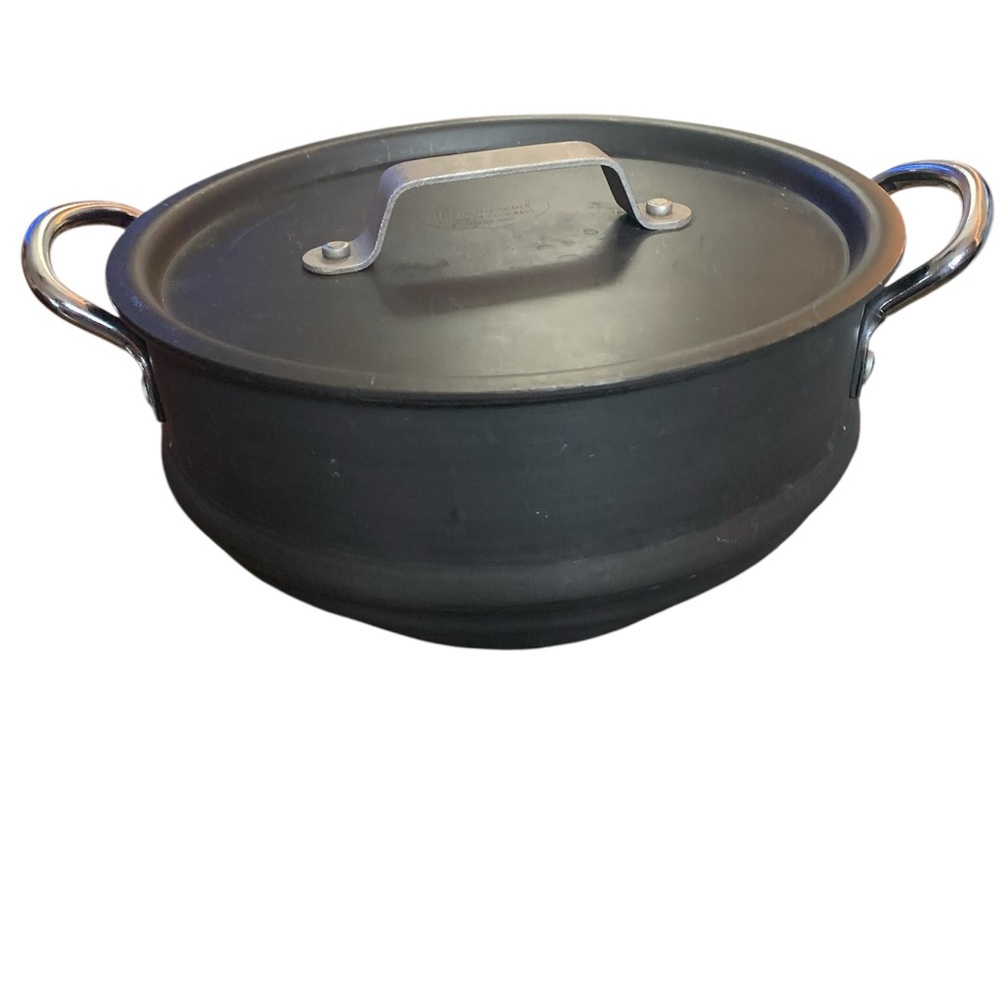 Calphalon COMMERCIAL ALUMINUM Steamer Insert-104‎ 1/2 N, 4 1/2 Qt. USA With Lid
